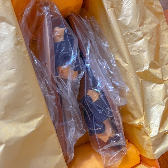 TODS Kate Slip On Sandals Black 5.5  35.5 - Picture 5 of 10